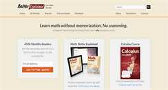 Desktop Screenshot of betterexplained.com
